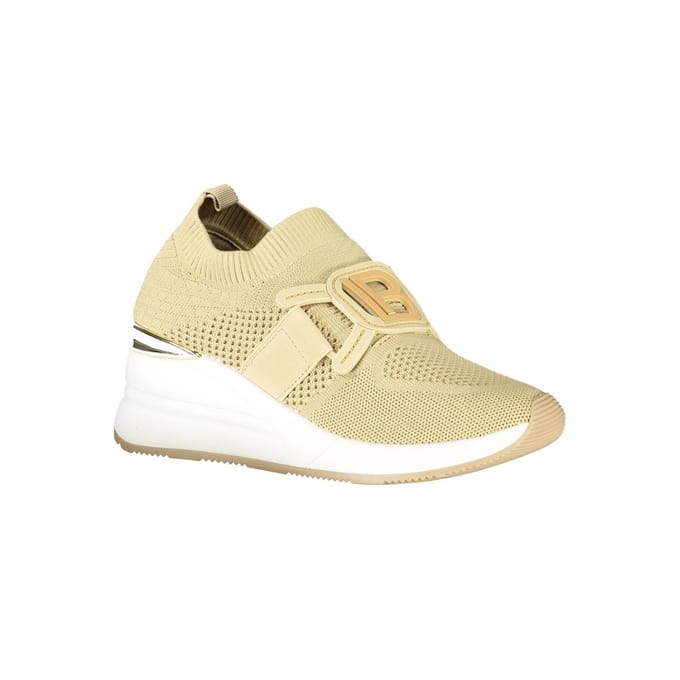 Laura Biagiotti Beige Polyurethaan Dames Sneakers