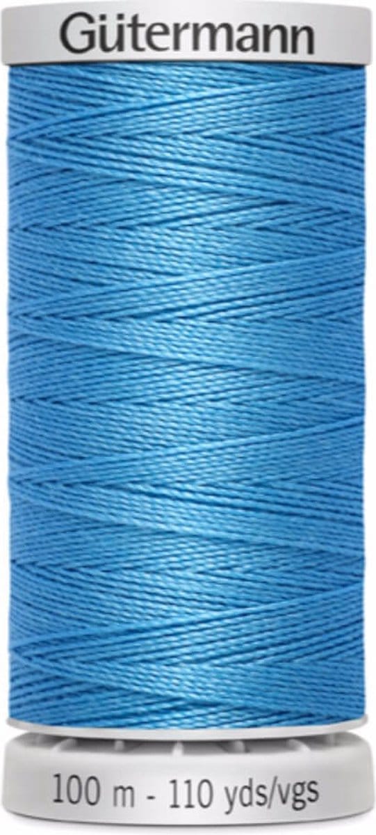 Gutermann Super Sterk Garen 100 Mtr. Col. 197 Blauw.