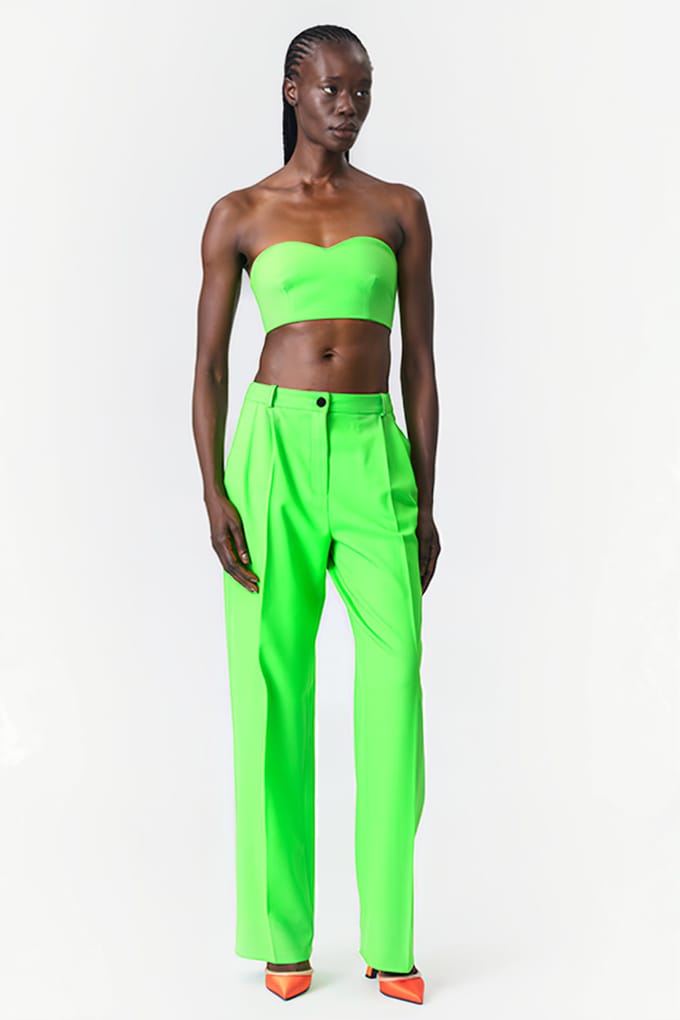 Marcell von Berlin Strapless Bustier Top Apple Green Taglia: 40 | Canottiere Outlet | Donna | Verde