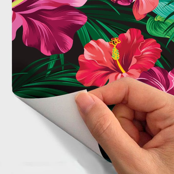 Behangeffect sticker - DURAZNO - 50x50cm