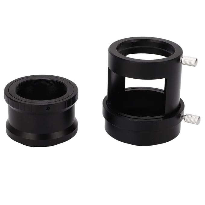 Lens Mount Adapter Spotting Scope naar Mirrorless Camera T2 Converter Ring voor NEX Bajonet black