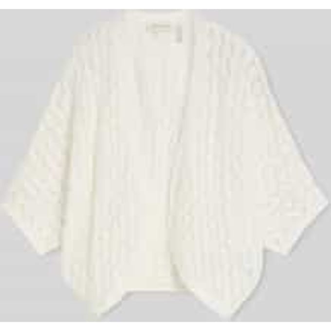 Tom Tailor - Oversized bolero-vest - Maat XL - Whisper White