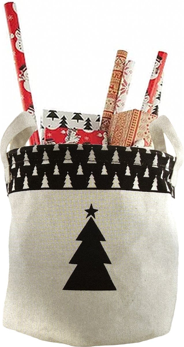 Kerst - Cadeauzak - Opberg Zak - Dia 40 X H50cm - 100% Polyester