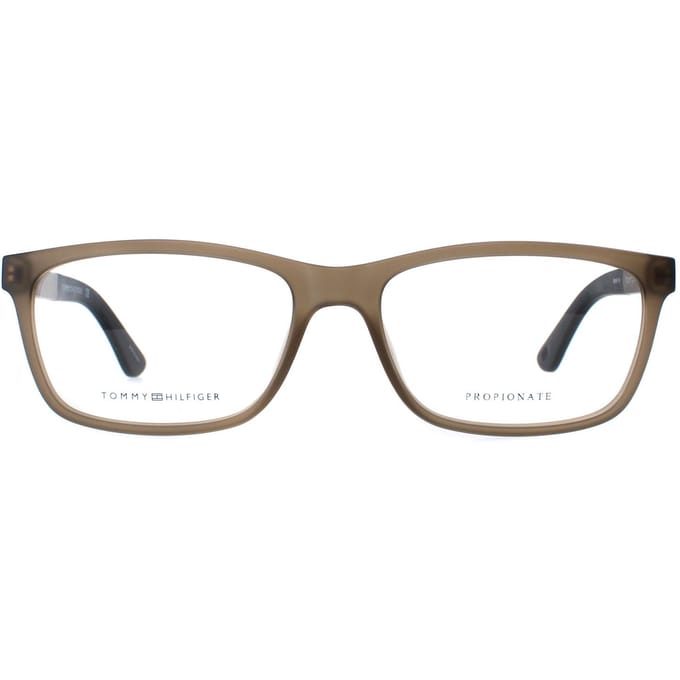 Tommy Hilfiger TH1478 SIF mat olijfkleurig brilmontuur
