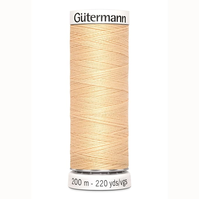 Gütermann Alles Naaigaren, Beige  Nr. 006, 200 meter, Per stuk.