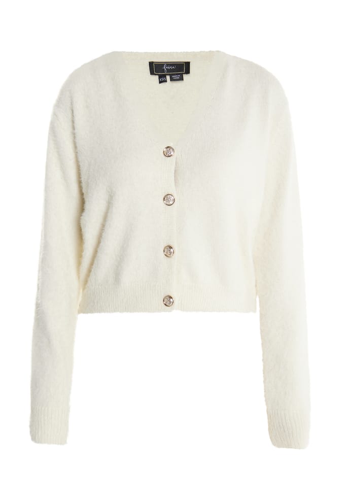 Faina Vest Dames wolwit