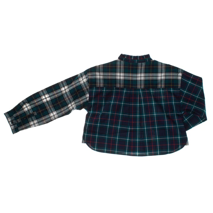 Cropped shirt lange mouw 484117 meisje