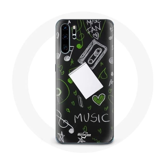 Coque pour Huawei P30 Music clé de sol