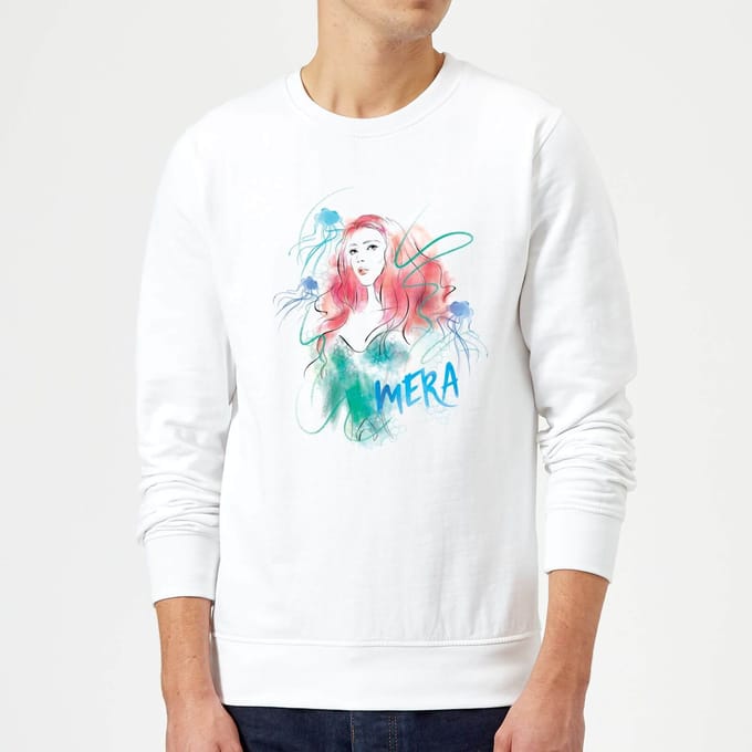 Aquaman Mera trui - Wit - M