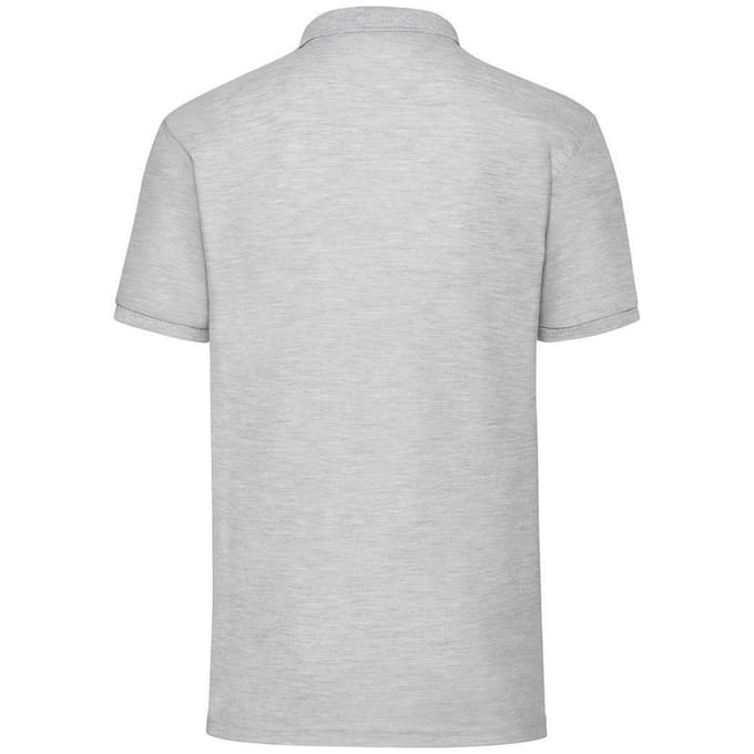 Fruit of the Loom Heren Piqué Polo Shirt (Heide Grijs)