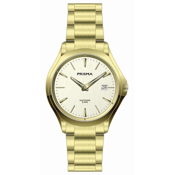 Prisma Watch P.2027  Presla solid slim men gold