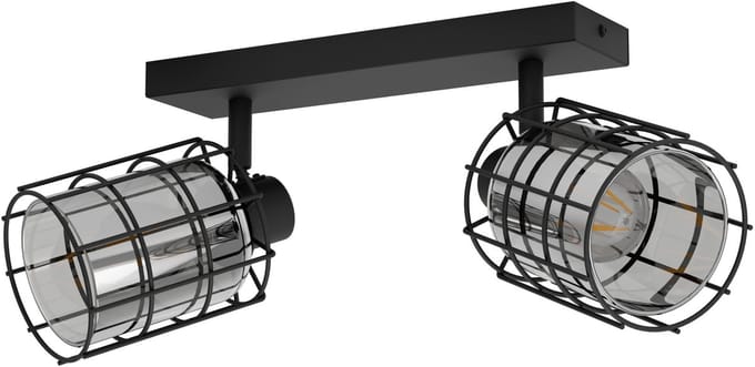 EGLO Consaca Spot - E27 - 34 cm - Zwart
