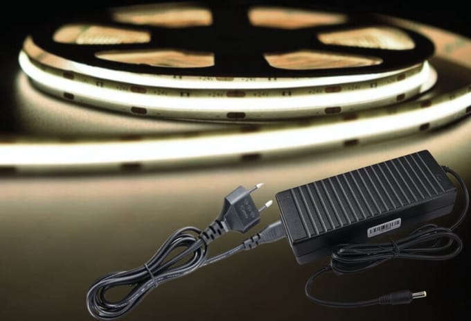 LED Strip COB - 10 Meter - Complete Set - 4000k - Neutraal Wit - 24V - 480LED/m