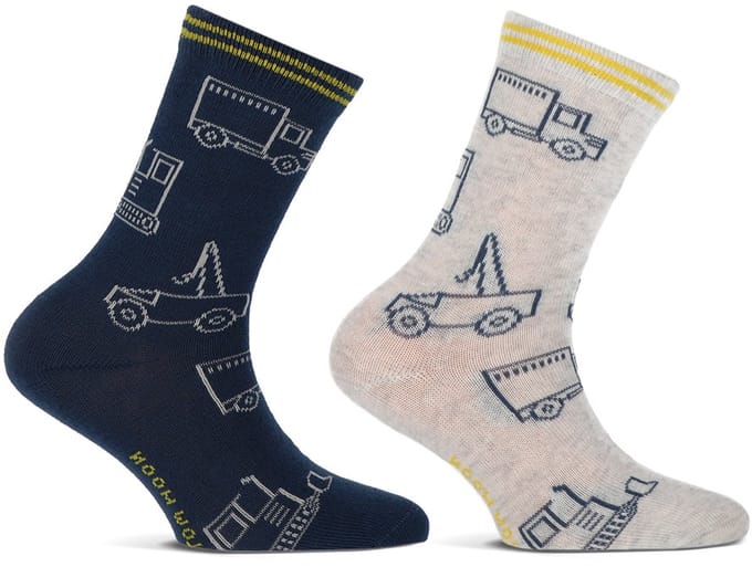 Yellow Moon kindersok 2-pack Maat 19-22