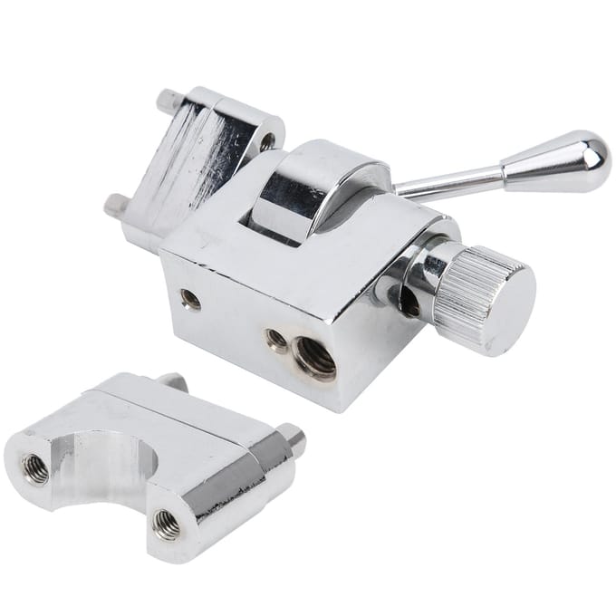 ThrowOff Snare Drum Strainer Zilver Duurzaam Metaal met Montageschroeven Accessoires gray