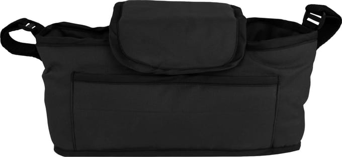 Hondenbuggy organizer tas - zwart - 32x16x10 cm - waterbestendig