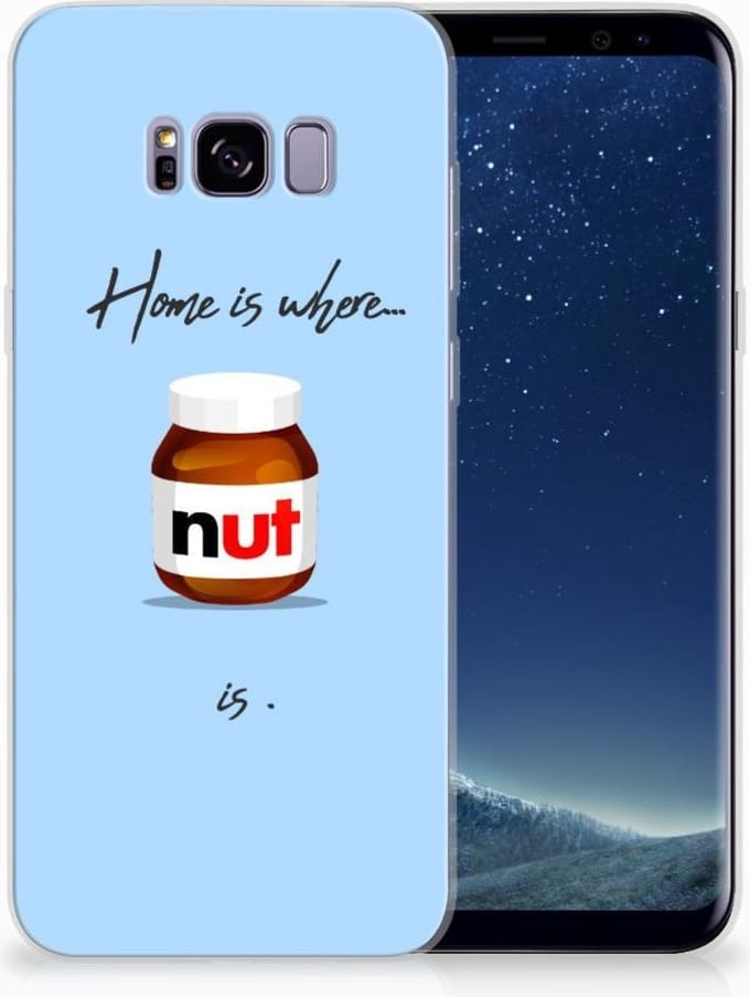 Samsung Galaxy S8 Plus Siliconen Case Nut Home