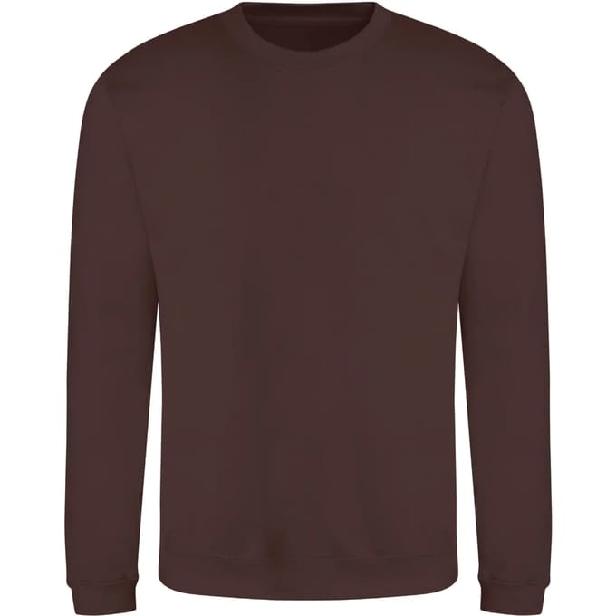Just Hoods - AWDis Sweat - Chocolate Fudge Brow maat S