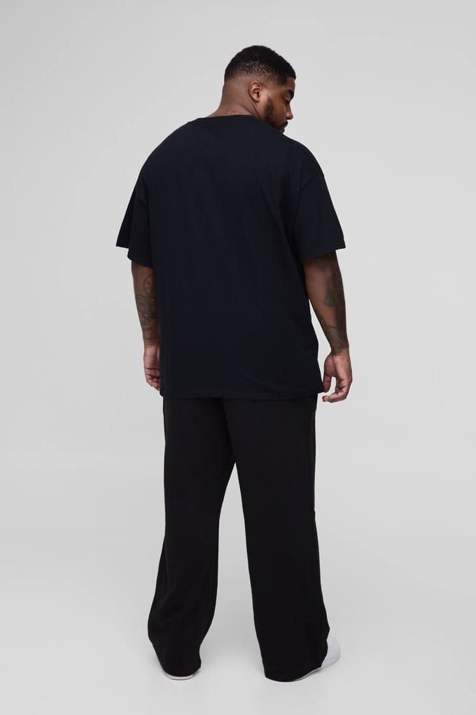 Plus Foo Fighters Licentie Print Regular Fit T-Shirt | Black | Size Small