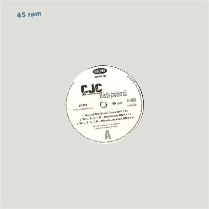 Court Jesters Crew - We Let The Good Times Roll (12" Single)