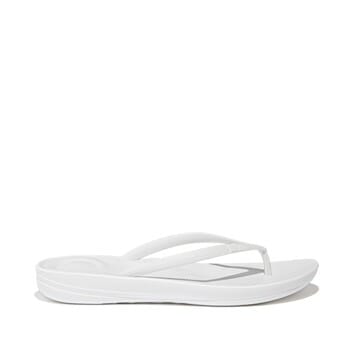 FitFlop Iqushion Ergonomic Flip-Flops TPU Dames Slippers - Urban Wit