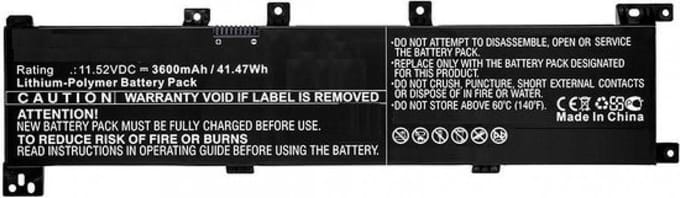 CoreParts MBXAS-BA0183 laptop reserve-onderdeel Batterij/Accu