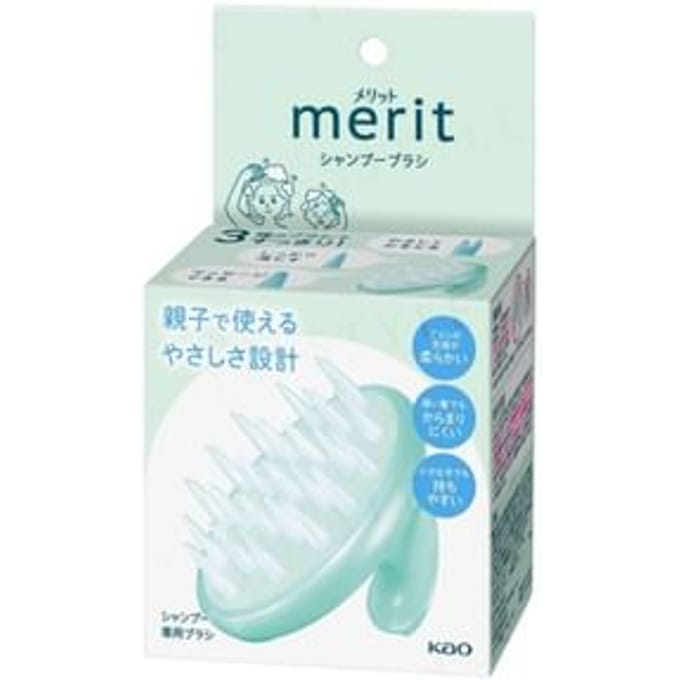 Kao - Merit Scalp Shampoo Soft borstel