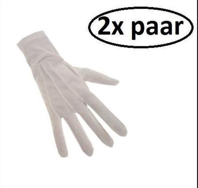 2x Luxe prins handschoenen mt.M