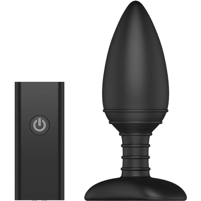 Nexus Ace Remote Control Vibrating buttplug - Zwart - Medium