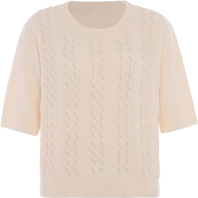 Faina Jumper Dames wolwit