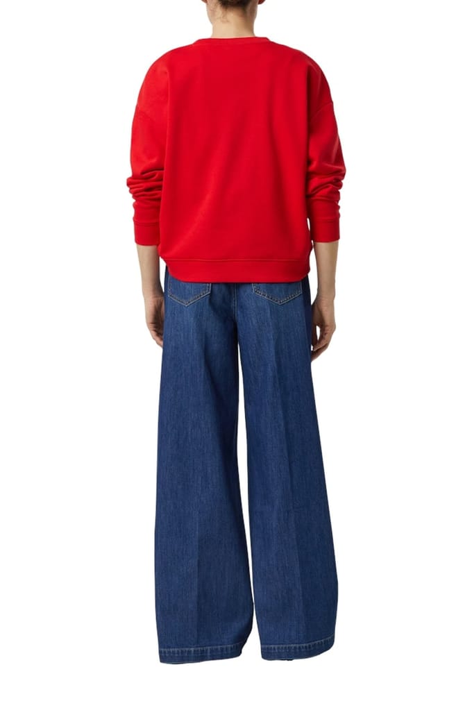 Comma Sweatshirts Red Talla: 38 | Sudaderas con Capucha Outlet | Mujer | Rojo