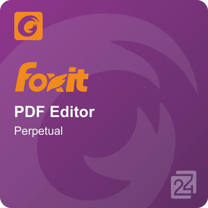 Foxit PDF Editor Perpetual 1 - 9 Gebruiker(s) macOS