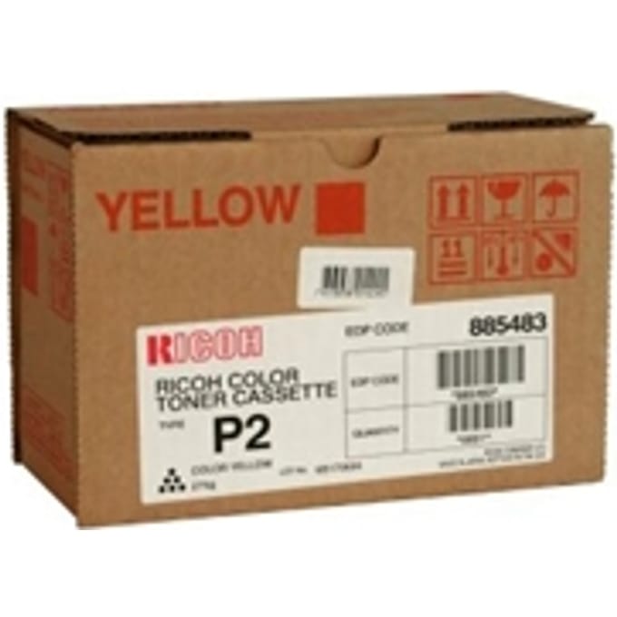 Ricoh type P2 toner cartridge geel (origineel)