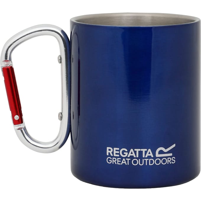 Regatta Grote buitenshuis stalen karabijnhaak/beker (Blauw)