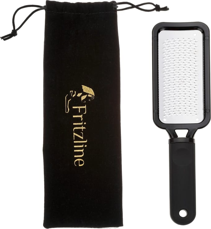 Fritzline Voetvijl met Opbergzakje - Eeltvijl - Eelt - Voet - Vijl - Voetrasp - Eeltrasp