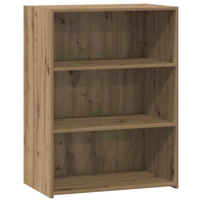 vidaXL - Dressoir - Artisanaal - eiken - 70 - x - 41 - x - 93 - cm - Bewerkt - hout