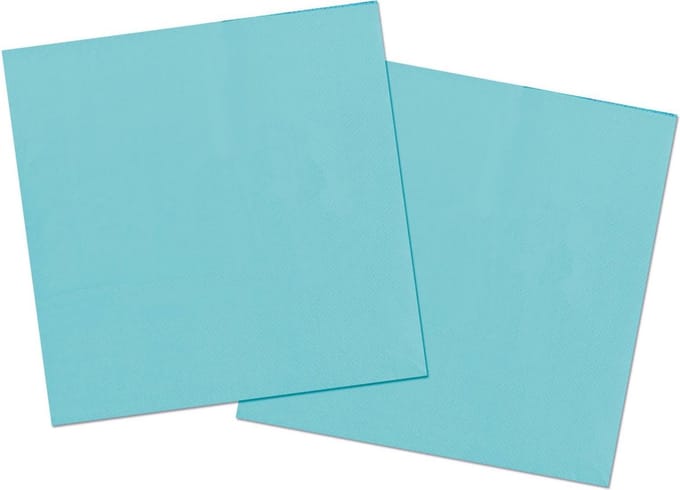 Folat - Servetten - Baby Blauwe - 33x33 cm (20 stuks)