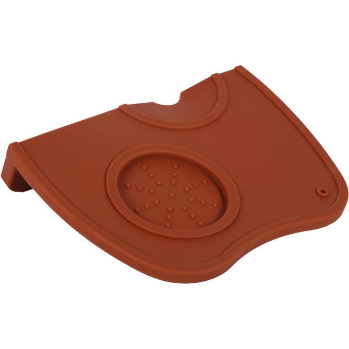 1x Antislip Espresso Koffie Tamper Aanstamhouder Siliconen Mat Pad (Koffie) wit