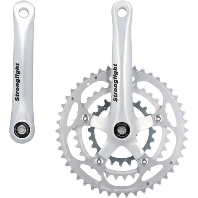 Drievoudig crankstel Stronglight L165 Impact