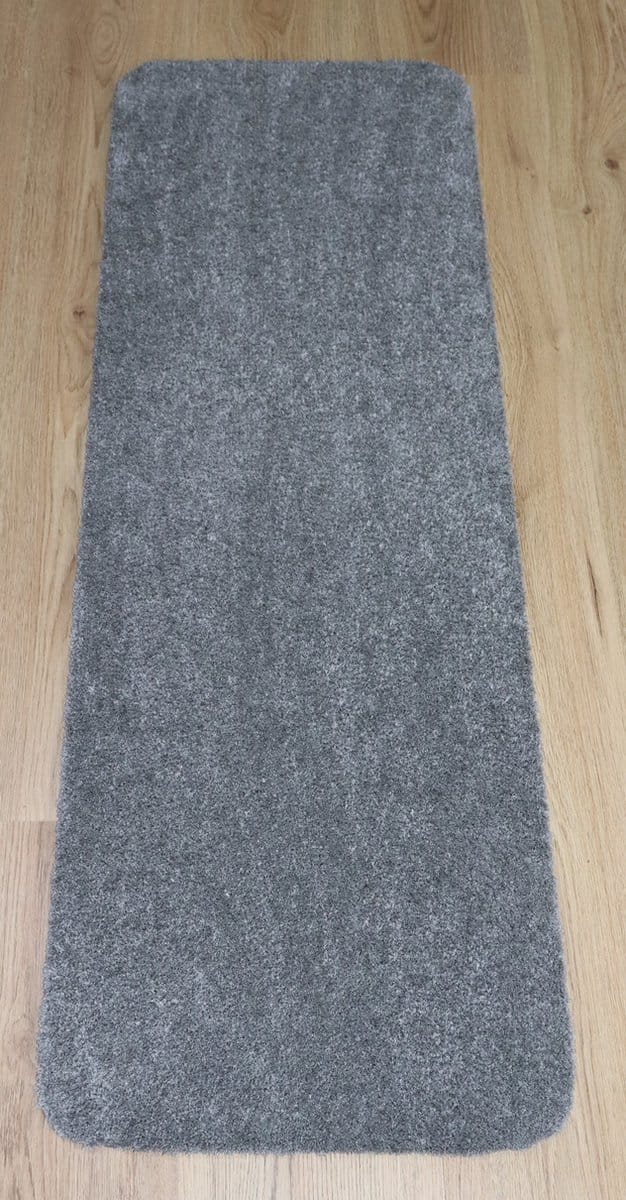 PRIMA - Soft - Wastafelmat - Badmat - grijs - 40x120cm - antislip