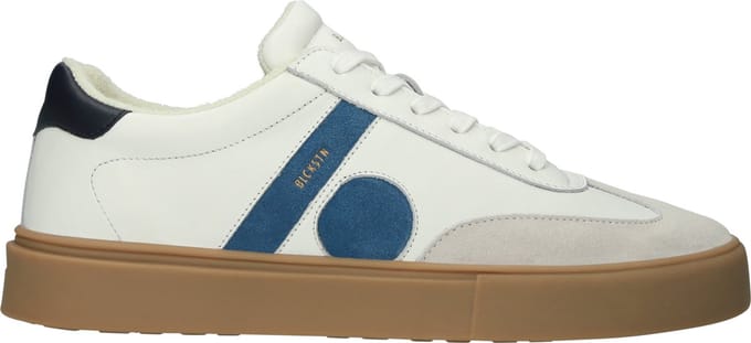 Blackstone QUARTZ AUDEN - EG554 White Blue - Sneaker (low) - Heren - White - Maat: 47