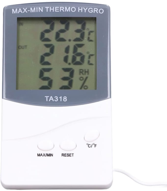 Allecto - Digitale Thermometer - Temperatuur en Vochtigheid