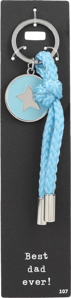 Depesche - Sleutelhanger "Do not forget me!" - motief 107 met de tekst "Best Dad Ever"