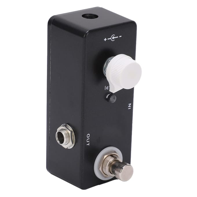 Gitaar Volume Effect Pedaal Knop Regelaar Attenuator met True Bypass Stemaccessoires 20mA gray