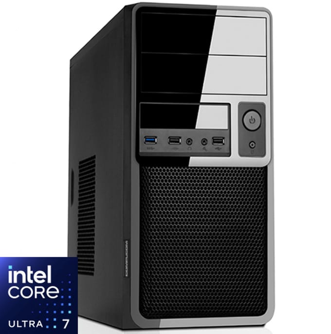 Intel Desktop PC met Core Ultra 7 265 - 64GB DDR5 - 2000GB NVMe M.2 SSD - WiFi - Bluetooth - Windows 11 Pro (DT-375972)