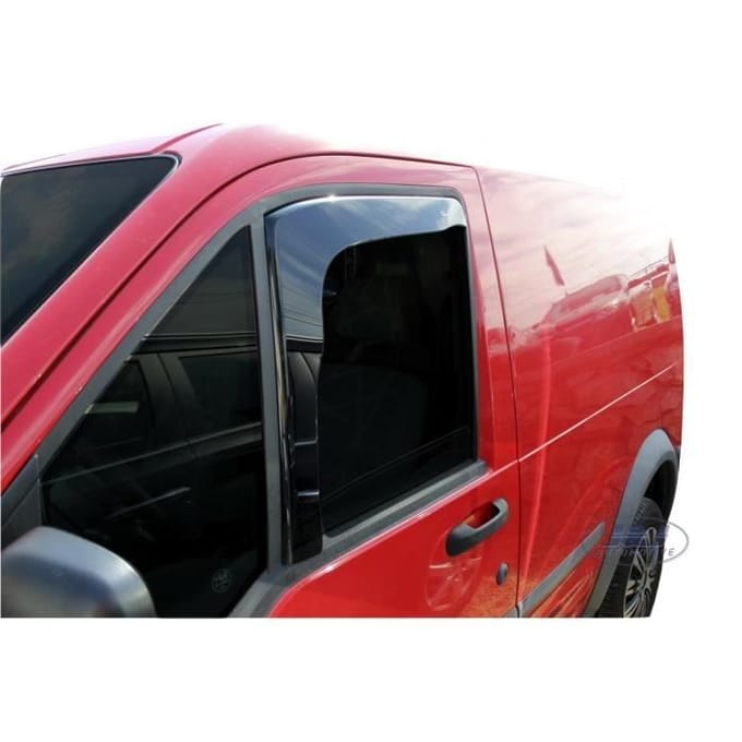 Déflecteurs d'air - J&J AUTOMOTIVE - Heko - Fumé - Installation facile - Pour Ford Transit Connect 2004-2013