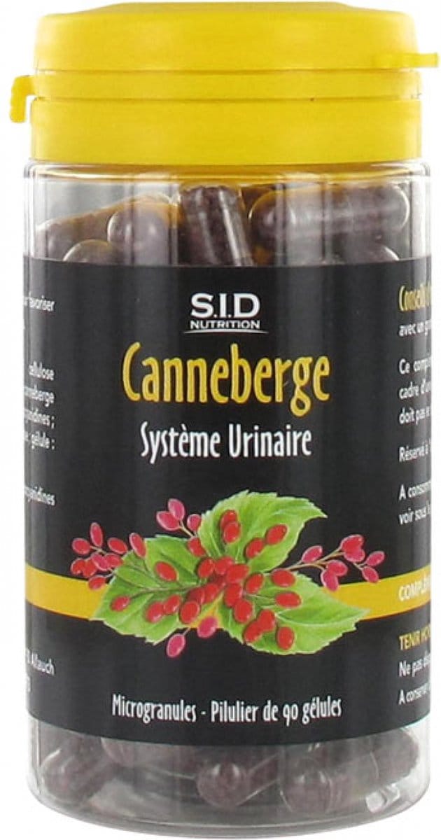 S.I.D Nutrition Urinewegen Cranberry 90 Capsules