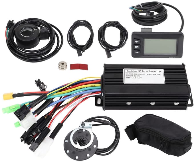 Cosensi - Dailygoods - Sinusgolfcontroller met Gegevensweergave voor E-bike Ombouwkit