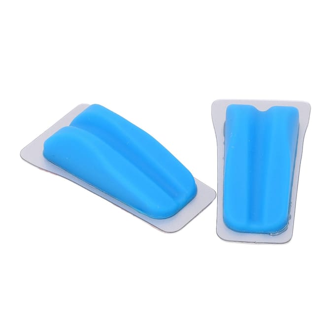 Rubberen boogpees schokdemper, demper voor recurveboog blauw