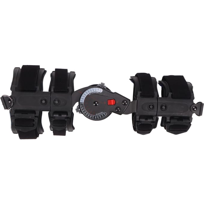 Genouillère coudée articulée avec écharpe Stabilisateur réglable Attelle Support de récupération pour blessure au bras Main gauche black